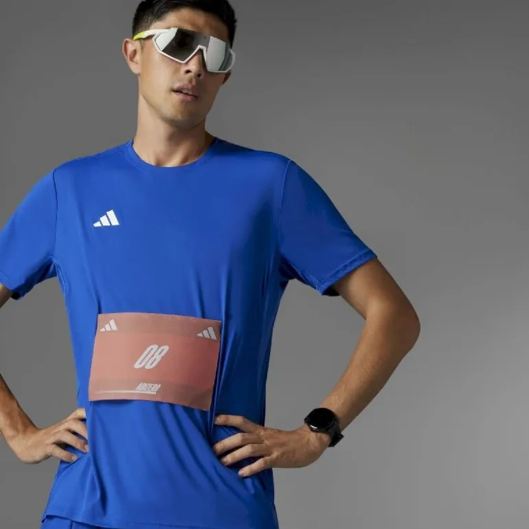 adidas Adizero E Tee - T-shirt homme