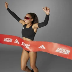 adidas Adizero Essentials Running Crop Top - Brassière de sport femme