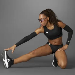 adidas Adizero Essentials Running Crop Top - Brassière de sport femme