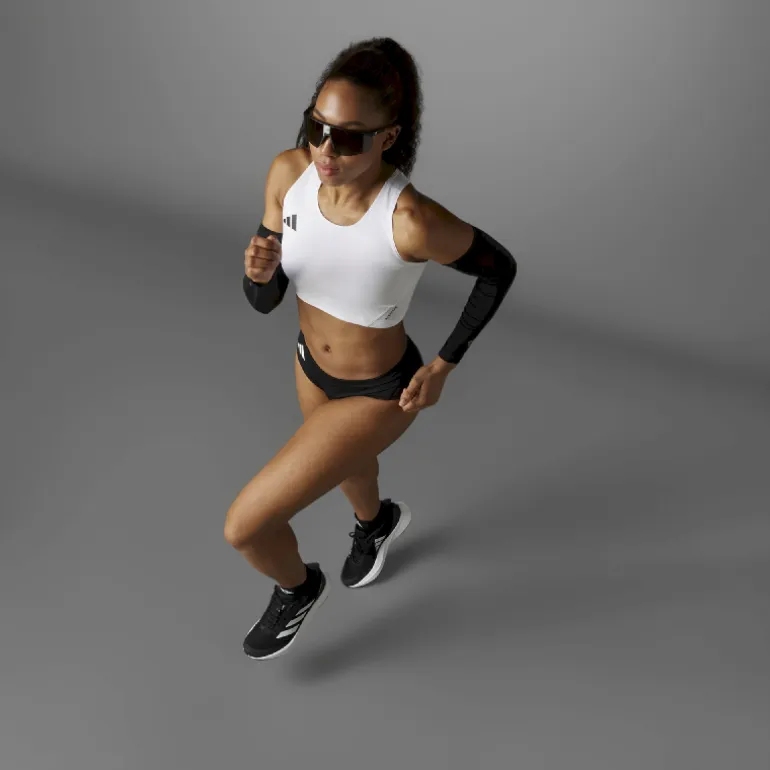 adidas Adizero Essentials Running Crop Top - Brassière de sport femme