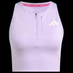 adidas Adizero Running Gel Pocket Crop Top - Brassière de sport femme