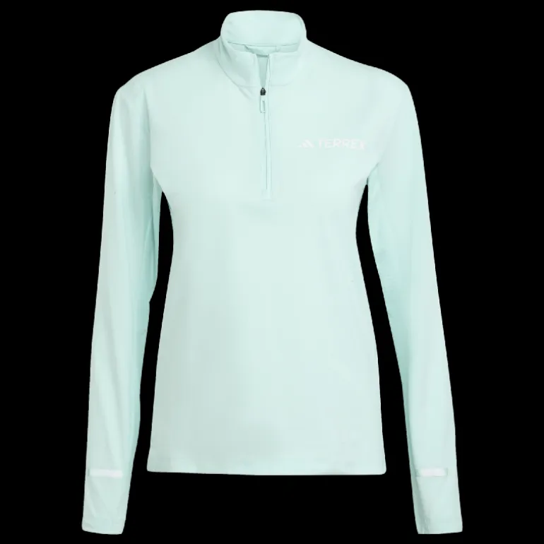 adidas Terrex Xperior Half Zip LS - T-shirt femme