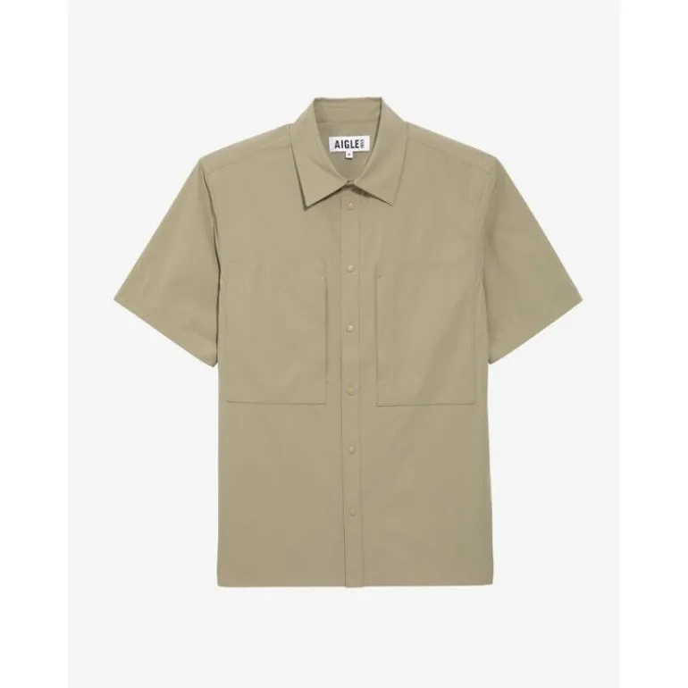 Aigle Chemise DFT® et UV-C® avec manches courtes - Chemise homme