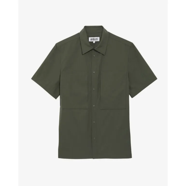 Aigle Chemise DFT® et UV-C® avec manches courtes - Chemise homme