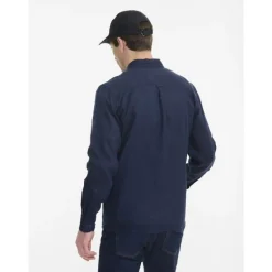 Aigle Chemise en lin à manches longues - Chemise homme