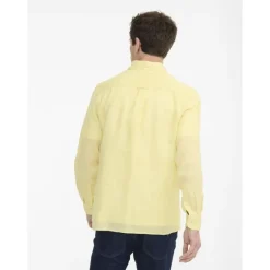 Aigle Chemise en lin à manches longues - Chemise homme