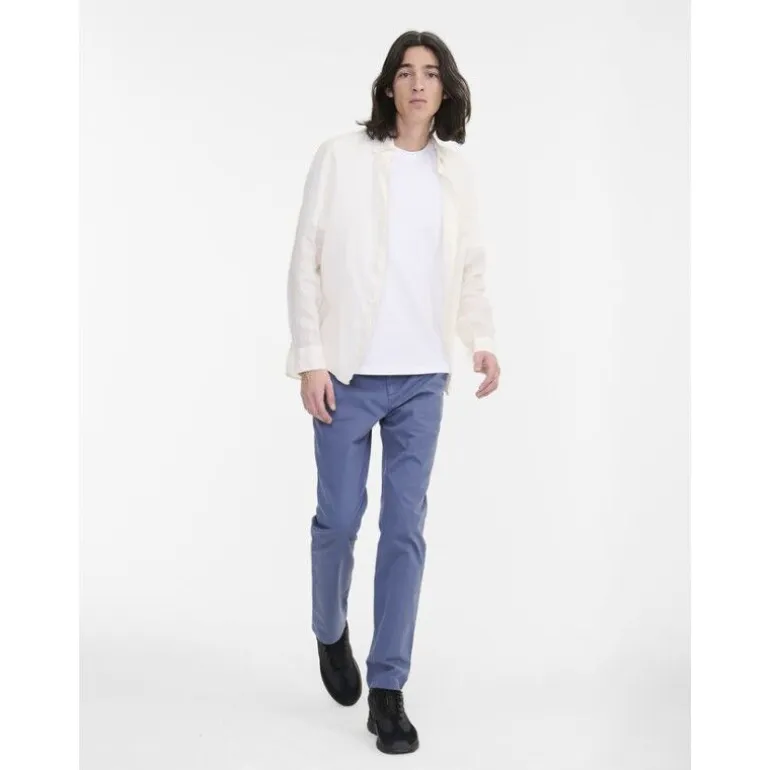 Aigle Chemise en lin à manches longues - Chemise homme