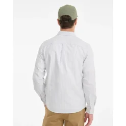 Aigle Chemise Manches Longues Oxford Rayures Dry Fast UV-C - Chemise homme