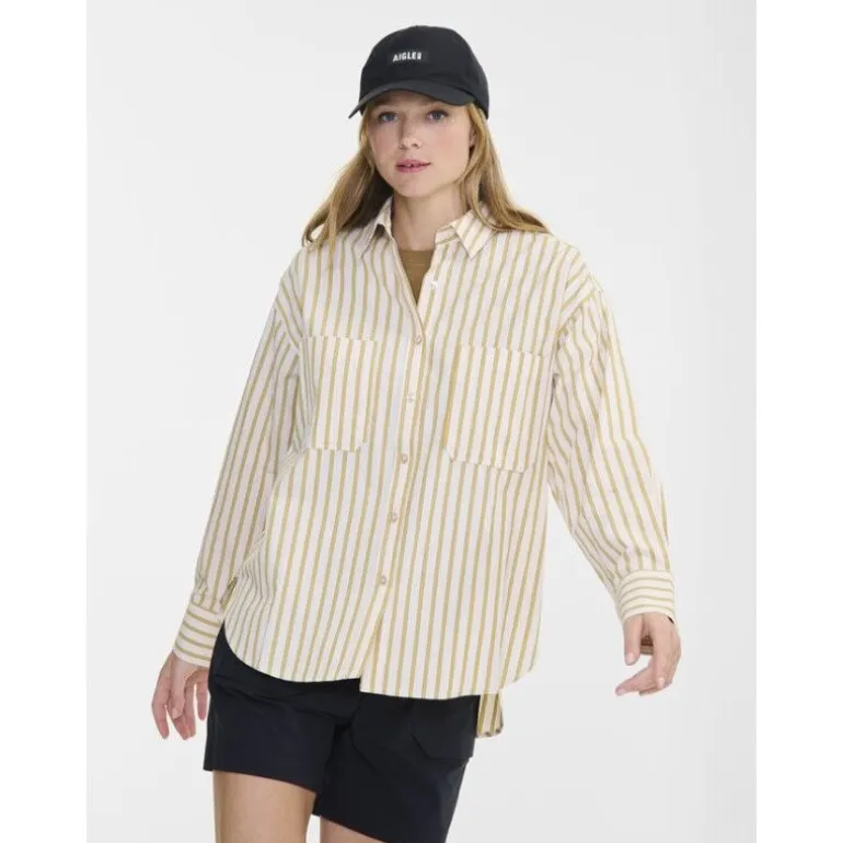 Aigle Chemise Rayée Coton - Chemise femme