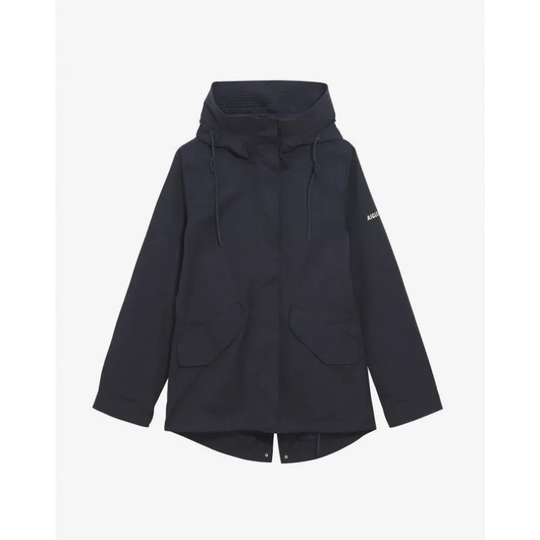 Aigle MTD Mid Length Hooded Parka - Veste imperméable femme