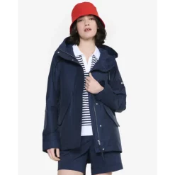 Aigle MTD Mid Length Hooded Parka - Veste imperméable femme