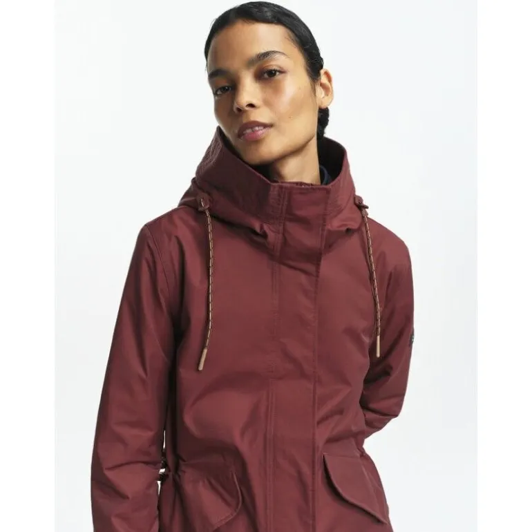 Aigle MTD Mid Length Hooded Parka - Veste imperméable femme