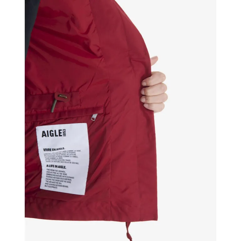 Aigle MTD Mid Length Hooded Parka - Veste imperméable femme