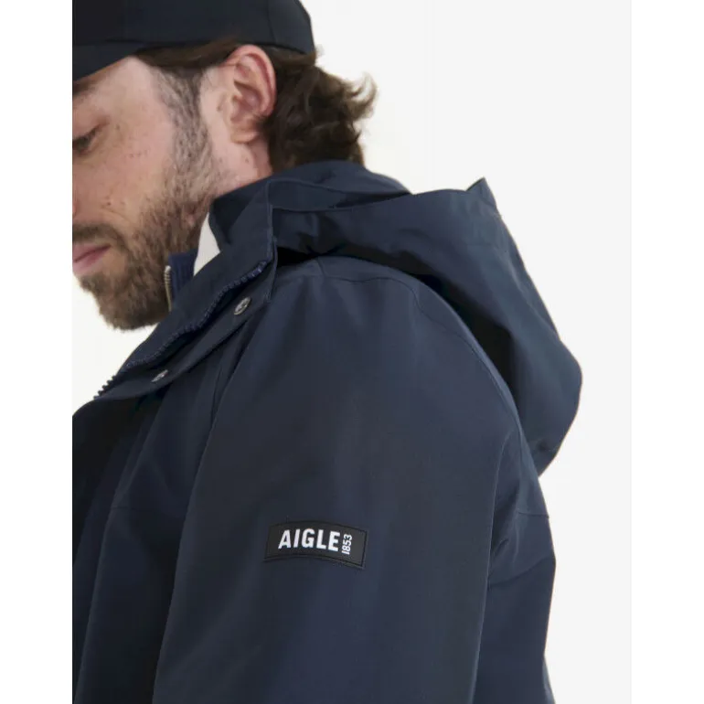 Aigle Parka Longue Gore-Tex 2 Couches Capuche - Parka homme