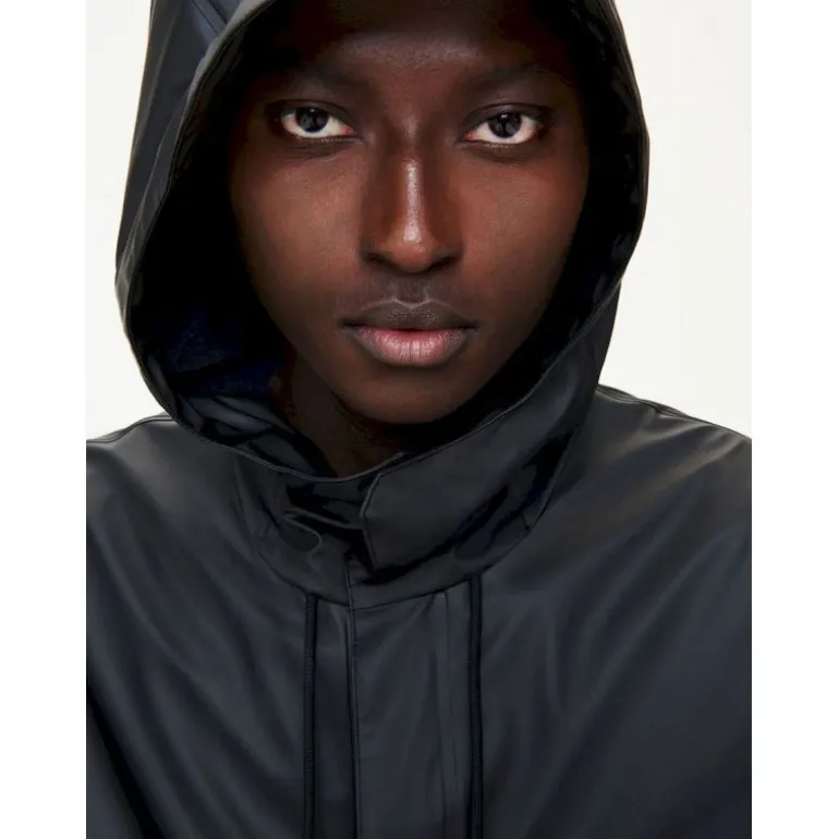Aigle Parka longue matière waterproof à capuche - Parka homme