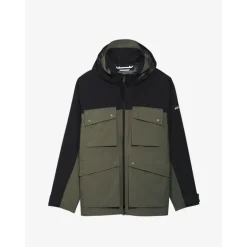 Aigle Parka Mi-Longue MTD Capuche - Veste imperméable homme