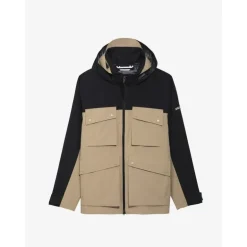 Aigle Parka Mi-Longue MTD Capuche - Veste imperméable homme