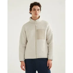 Aigle Polaire sherpa à fermeture éclair - Polaire homme