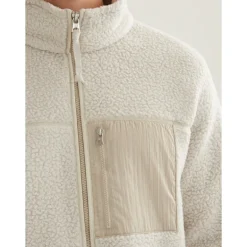 Aigle Polaire sherpa à fermeture éclair - Polaire homme