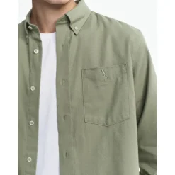 Aigle Shirt Uni Flannel - Chemise homme