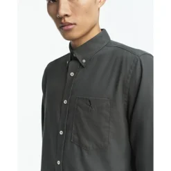 Aigle Shirt Uni Flannel - Chemise homme