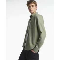 Aigle Shirt Uni Flannel - Chemise homme