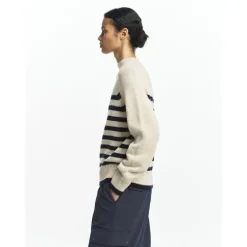 Aigle Striped Sweat - Pullover femme