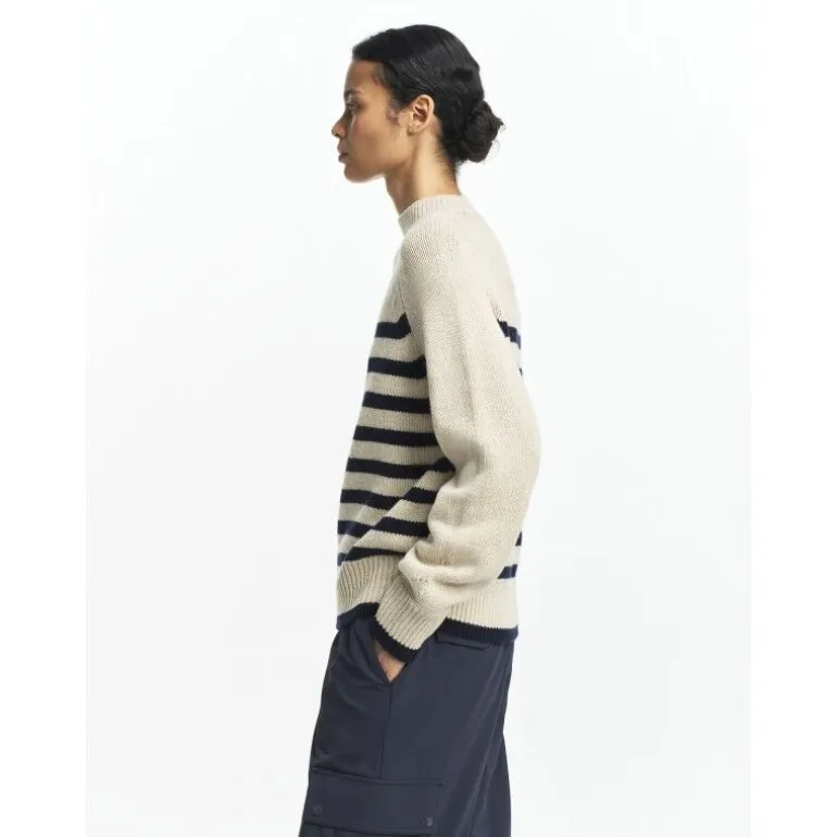 Aigle Striped Sweat - Pullover femme