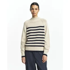 Aigle Striped Sweat - Pullover femme
