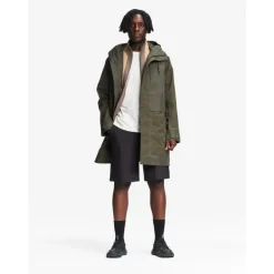 Aigle T-Kit Long Fishtail Cotton Parka - Parka homme