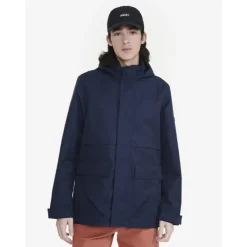 Aigle Veste Mi-Longue MTD 2 Couches Capuche - Parka homme