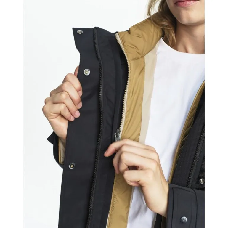 Aigle Waterproof Short Down T-Kit - Veste imperméable femme