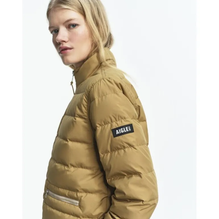 Aigle Waterproof Short Down T-Kit - Veste imperméable femme