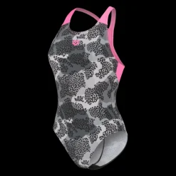 Arena Camo Swimsuit V Back L - Maillot de bain natation femme