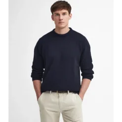 Barbour Holden Crew Neck Sweater - Pull en laine mérinos homme