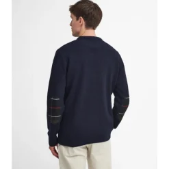 Barbour Holden Crew Neck Sweater - Pull en laine mérinos homme