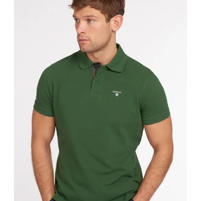 Barbour Tartan Pique Polo - Polo homme