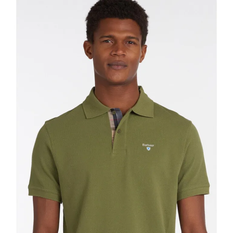 Barbour Tartan Pique Polo - Polo homme