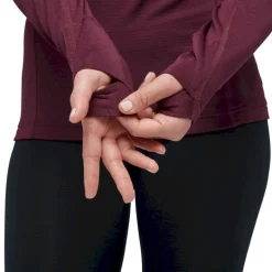 Black Diamond Coefficient LT Quarter Zip Pullover - Polaire femme