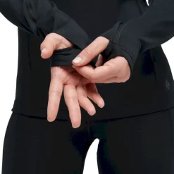 Black Diamond Coefficient LT Quarter Zip Pullover - Polaire femme