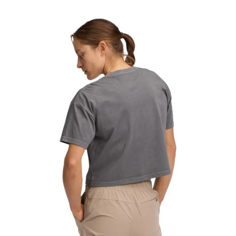 Black Diamond Diamond Crop SS Tee - T-shirt femme