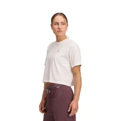 Black Diamond Diamond Crop SS Tee - T-shirt femme