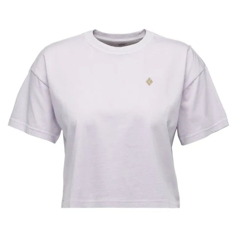 Black Diamond Diamond Crop SS Tee - T-shirt femme