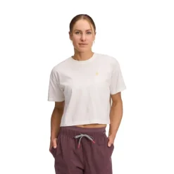 Black Diamond Diamond Crop SS Tee - T-shirt femme