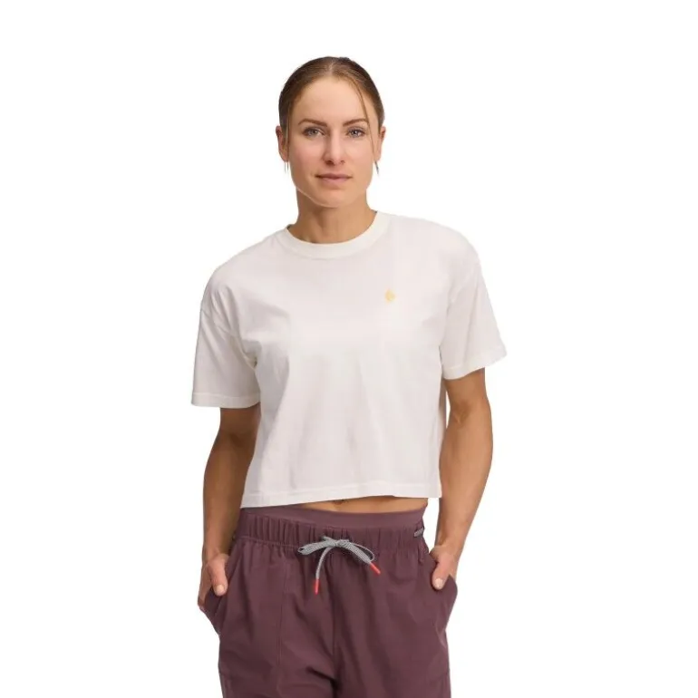 Black Diamond Diamond Crop SS Tee - T-shirt femme