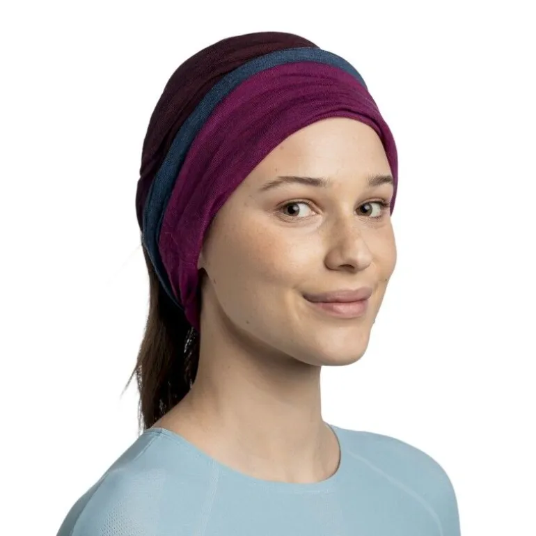 Buff Merino Move Block - Tour de cou laine mérinos