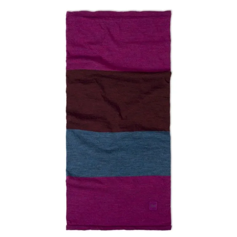 Buff Merino Move Block - Tour de cou laine mérinos