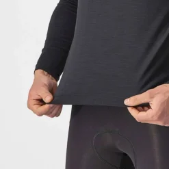 Castelli Bandito Wool LS Baselayer - Sous-vêtement mérinos homme
