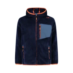 CMP Boy's HighLoft hooded fleece - Polaire enfant