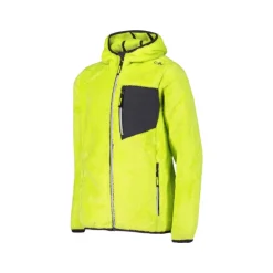 CMP Boy's HighLoft hooded fleece - Polaire enfant